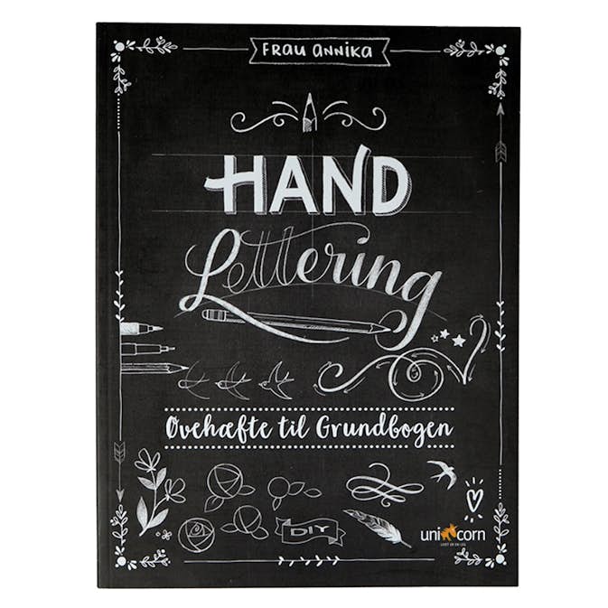 Skissbok ABA Skol Handlettering A4 Övningshäfte Till Grundboken