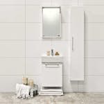 Högskåp Noro Multi 296 mm Vit