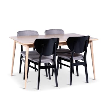 Matgrupp Stenexpo Odense med 4 Borgholm Stolar