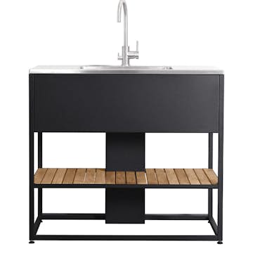 Diskbänksmodul Skeldervik Stainless Countertop