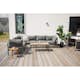 Hörnmodul Comfort Garden Dusternbrook Svart Utomhus