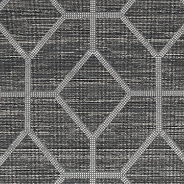 Tapet Boutique Asscher Geometrisk Onyx