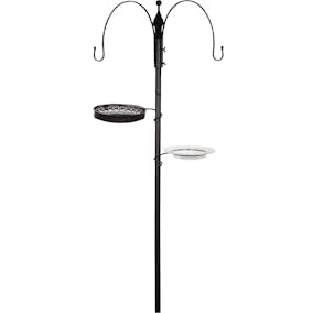 Fågelmatarstation Nelson Garden Svart