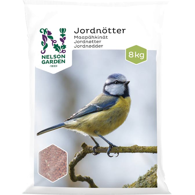 Fågelmat Nelson Garden Jordnötter 8 kg