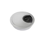 Bordsgenomföring Schneider Electric Unica System+ Aluminium 60 mm