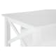 Köksö In Living Milla Vit MDF 135x80x90 cm Fristående med Förvaring