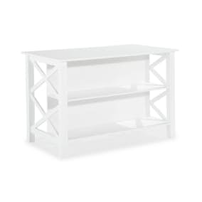 Köksö In Living Milla Vit MDF 135x80x90 cm Fristående med Förvaring