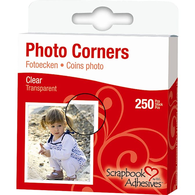 Fotohörn Creativ Company Klar B: 10 mm 250 st/1 Förp