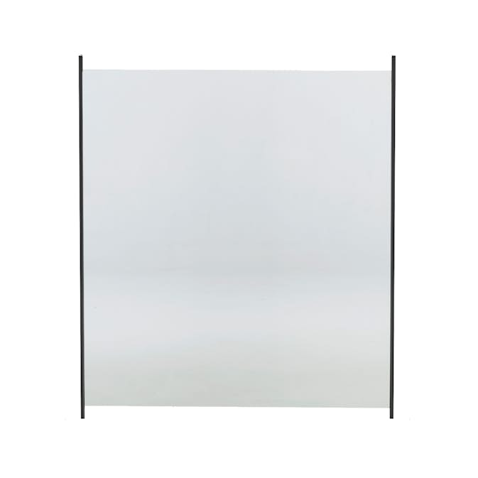 Glasstaket Hortus Klarglas med Aluminiumskena 1000 mm