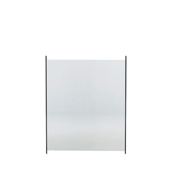 Glasstaket Hortus Klarglas med Aluminiumskena 1000 mm