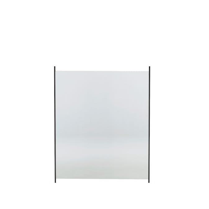 Glasstaket Hortus Klarglas med Aluminiumskena 1000 mm