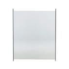 Glasstaket Hortus Klarglas med Aluminiumskena 1000 mm