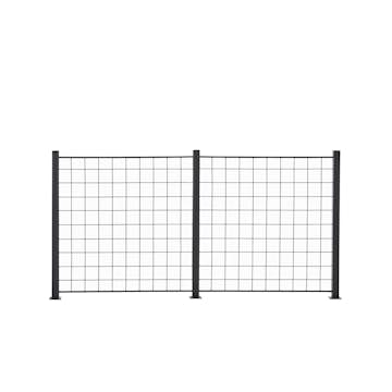 Spalje Hortus Antracitgrå 1000 mm