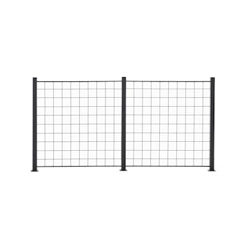 Spalje Hortus Antracitgrå 1000 mm