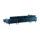 U-Soffa Scandinavian Choice Copenhagen Sammet