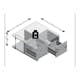 Soffbord In Living Twin 70 cm