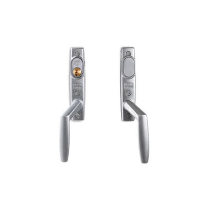 Handtag Vikdörr NorDan HelAlu ASSA 2130 Cylinder insida, slät utsida