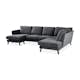 U-soffa Scandinavian Choice Trend Lyx med Divan Vänster