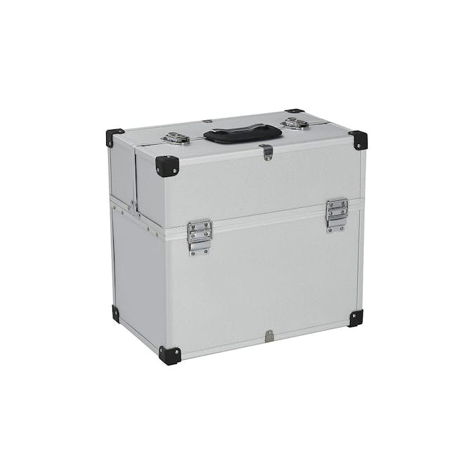 Verktygsväska VidaXL Silver Aluminium