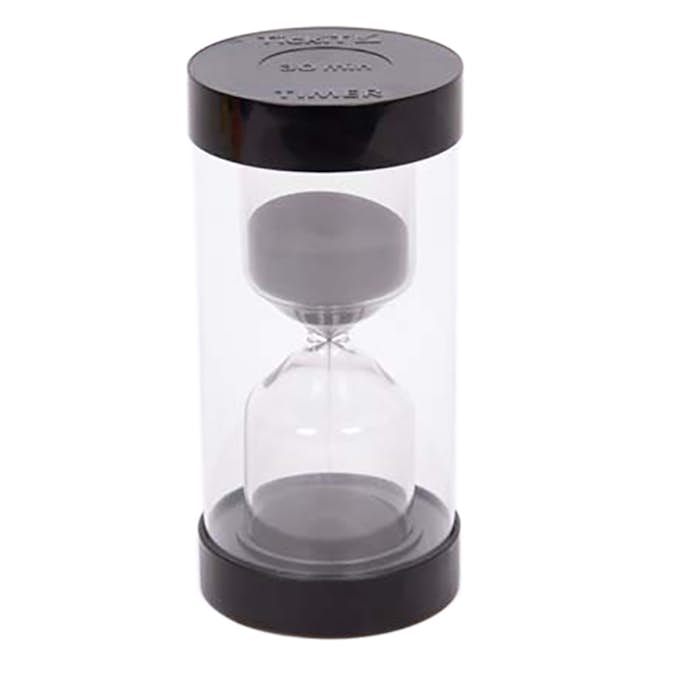 Timglas ABA Skol 30 Min Svart
