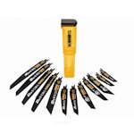 Tigersågsblad DeWalt DT2441L Set Med 12 Delar