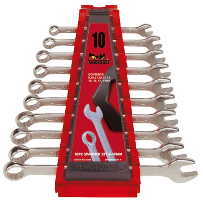 U-ringnyckelsats Teng Tools 6510A 10-delar