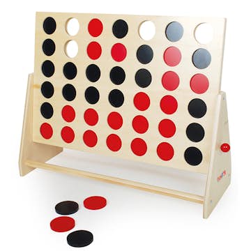 Spel ABA Skol Fyra I Rad stort Plywood