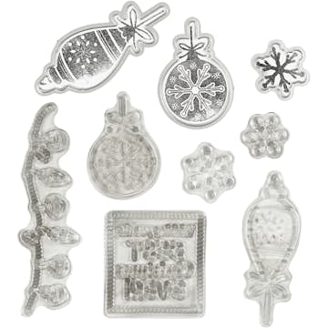 Stämplar Creativ Company Och Skärschabloner Jul 1 St