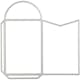 Skär- Och Prägelschablon Creativ Company Kuvert Stl 12,87x12,7 cm 1 St
