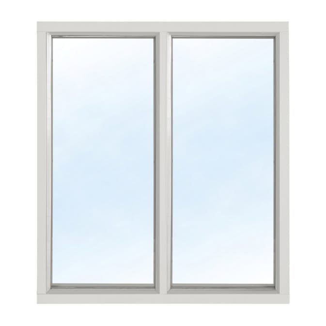 Fast Fönster Effektfönster 3-Glas Aluminium 2-Luft