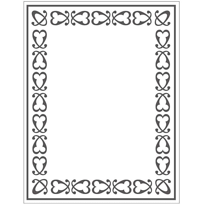 Embossingfolder Creativ Company Ram Stl 11x14 cm 1 st