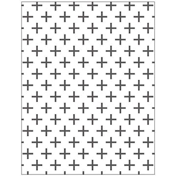 Embossingfolder Creativ Company Kors Stl 11x14 cm 1 st