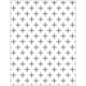 Embossingfolder Creativ Company Kors Stl 11x14 cm 1 st