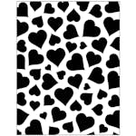 Embossingfolder Creativ Company Hjärtan Stl 11x14 cm 1 st