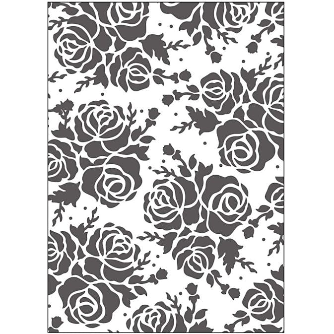 Embossingfolder Creativ Company Ros Stl 13x18,5 cm 1 st