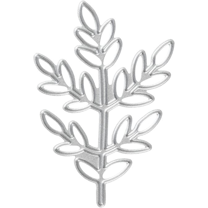 Skär- Och Prägelschablon Creativ Company Kvist, Stl 4,4x6,5 cm 1 St