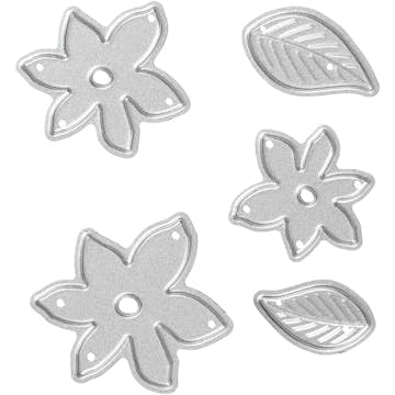 Skär- Och Prägelschablon Creativ Company Små Växter Stl 2-5x1,2-5 cm 1 St