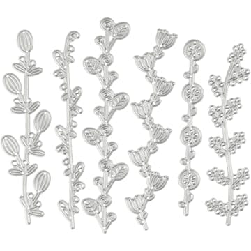 Skärschablon Creativ Company Blomsterrankor Stl 143x123 mm 1 St