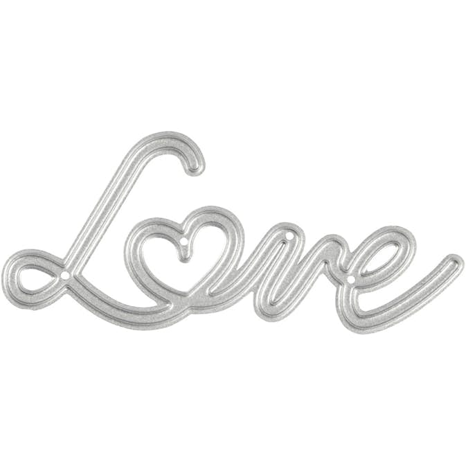 Skärschablon Creativ Company Love Stl 69x30,5 mm 1 St