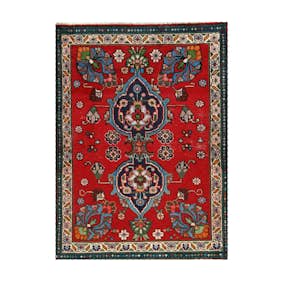 Persisk Matta Arkiio Tabriz Vintage Original 97x131