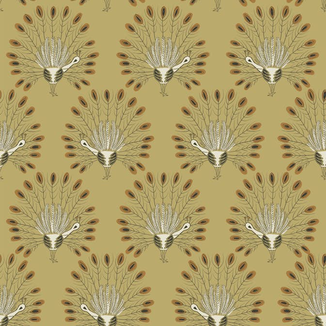 Tapet Superfresco Easy Vintage Peacook Ochre