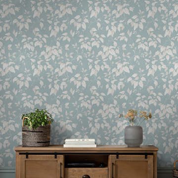 Tapet NEXT Trail Flower Duck Egg