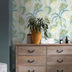 Tapet NEXT Jungle Leaves Duck Egg