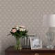 Tapet Laura Ashley Vitbrook Dove Grå 118474