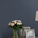 Tapet Laura Ashley Seaham Midnight Blå 118487