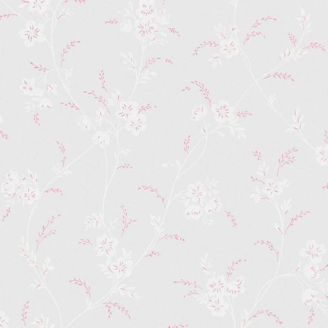 Tapet Laura Ashley Eva Floral Sugared Grå 118493