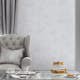 Tapet Laura Ashley Toile De Jouy Sugaröd Grå 118495