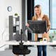 Monitorfäste Hama Performer För En Monitor Svart 13-35"