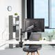 Monitorfäste Hama Performer För En Monitor Svart 13-35"