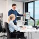Monitorfäste Hama Performer För En Monitor Dynamisk Svart 13-35"